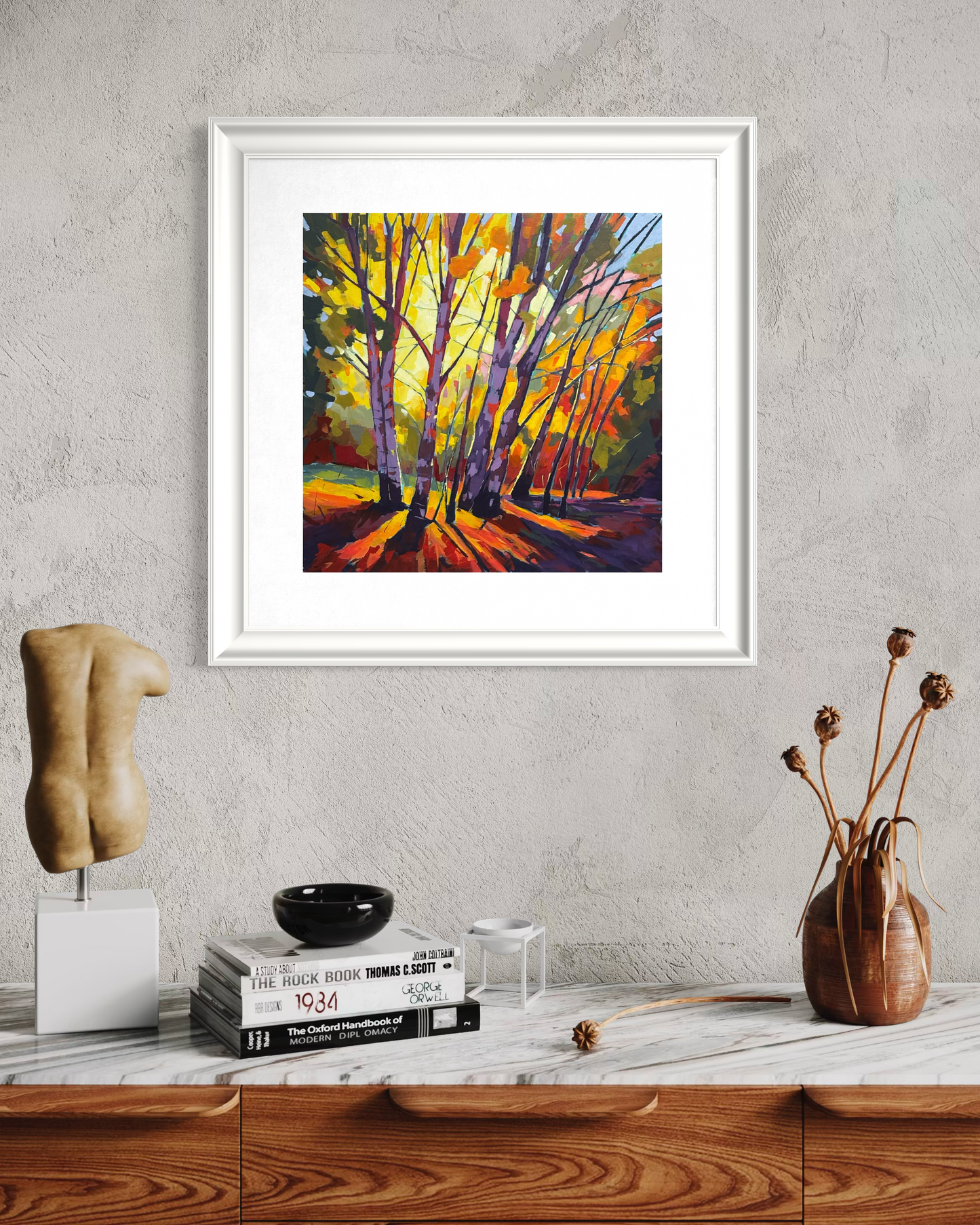 The Forest Wears Red - Fine Art Print