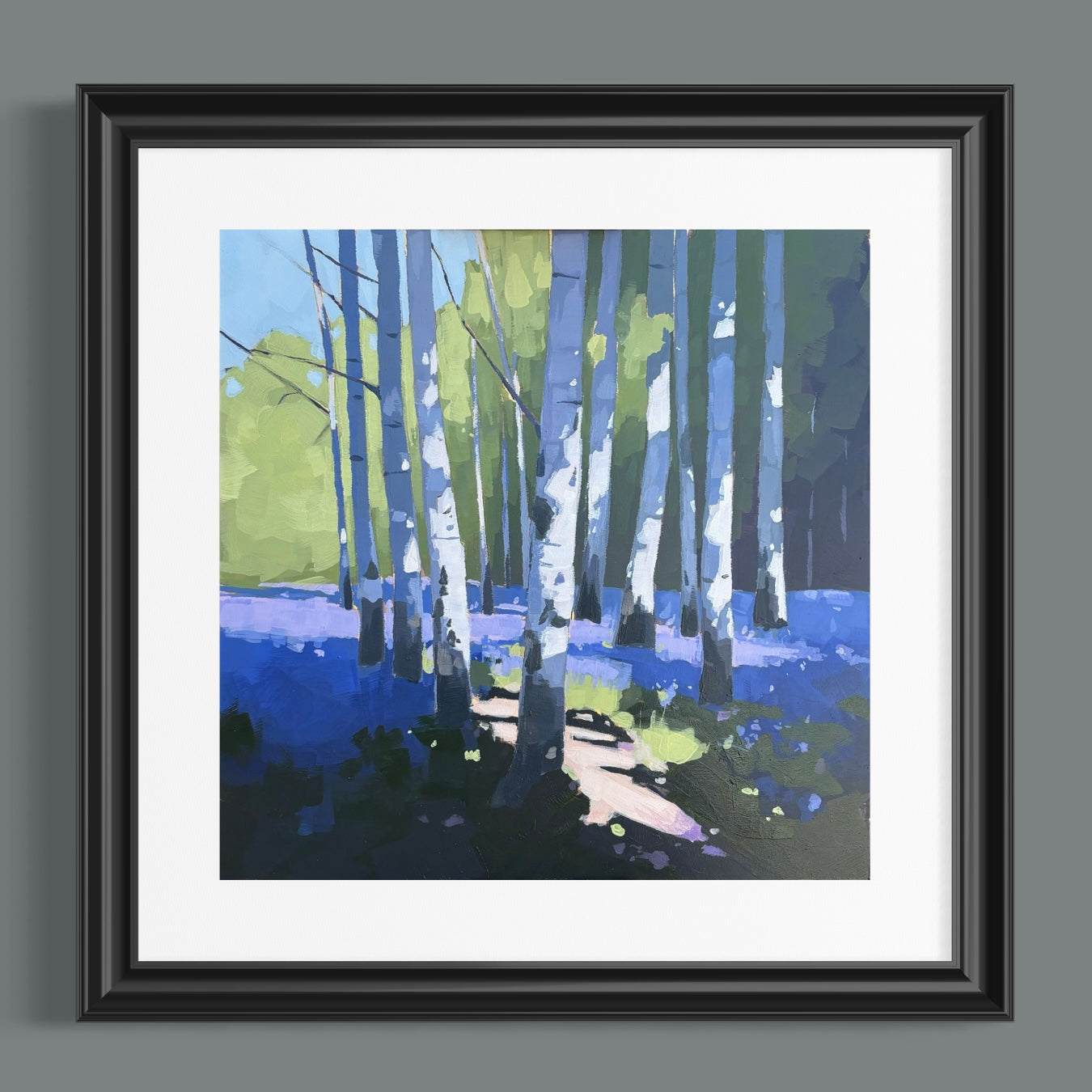 Where Spring Light Falls - Contemporary British Landscape Fine Art Print