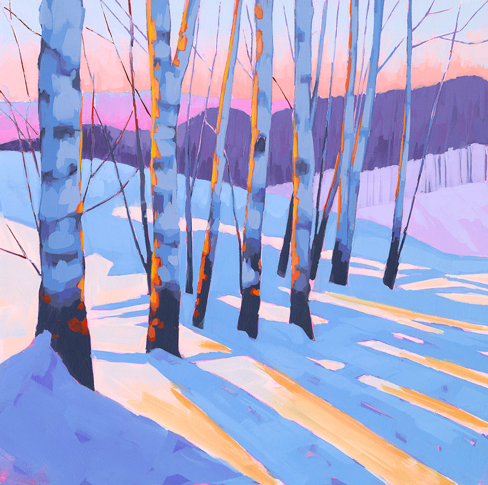 Held in Winter Light - Contemporary Fine Art Print