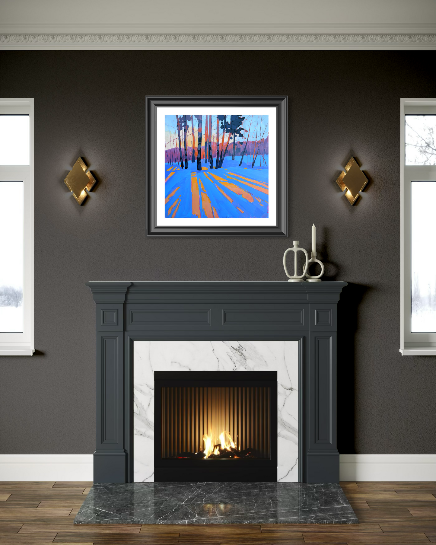 Winter Cinders - Fine Art Print