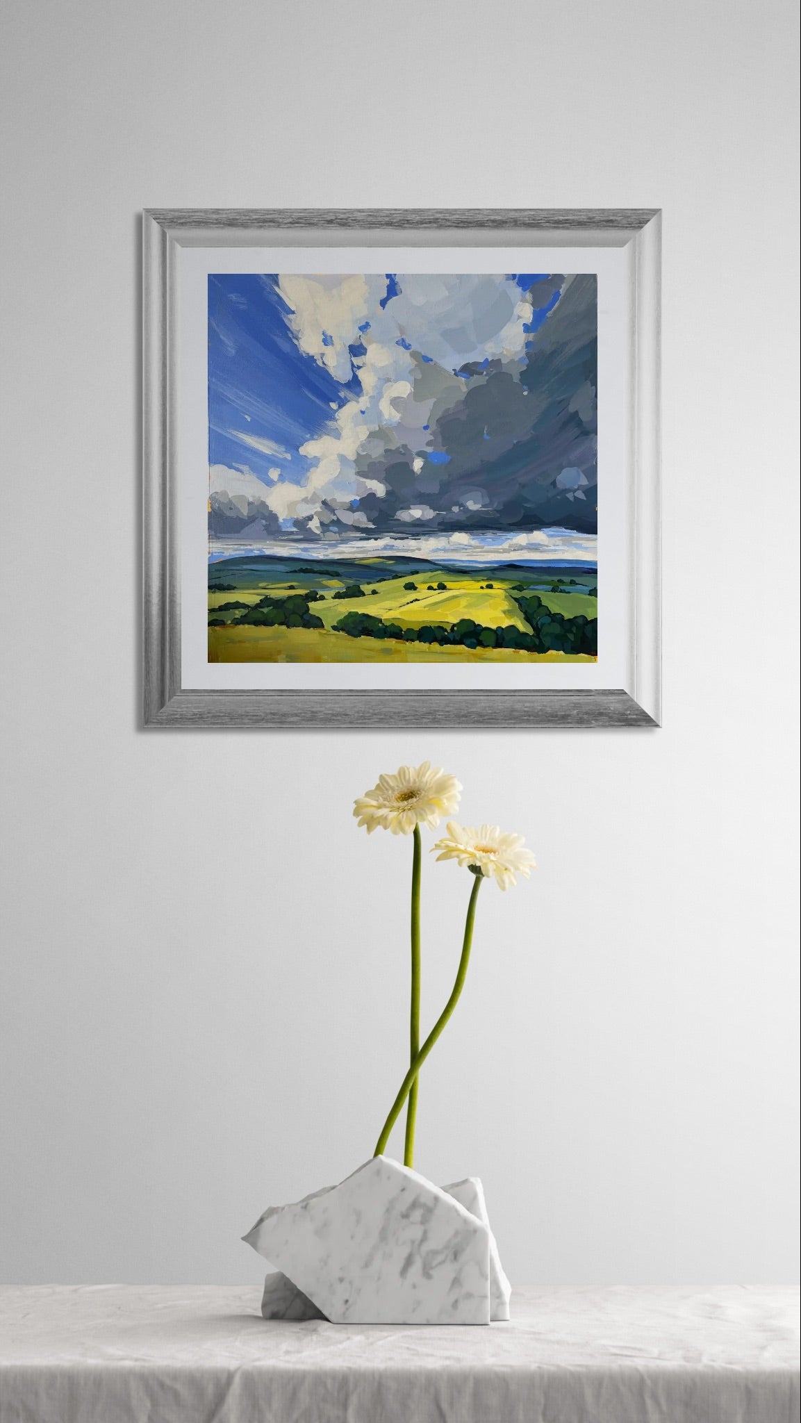 Fields Of Green And Gold - Fine Art Print