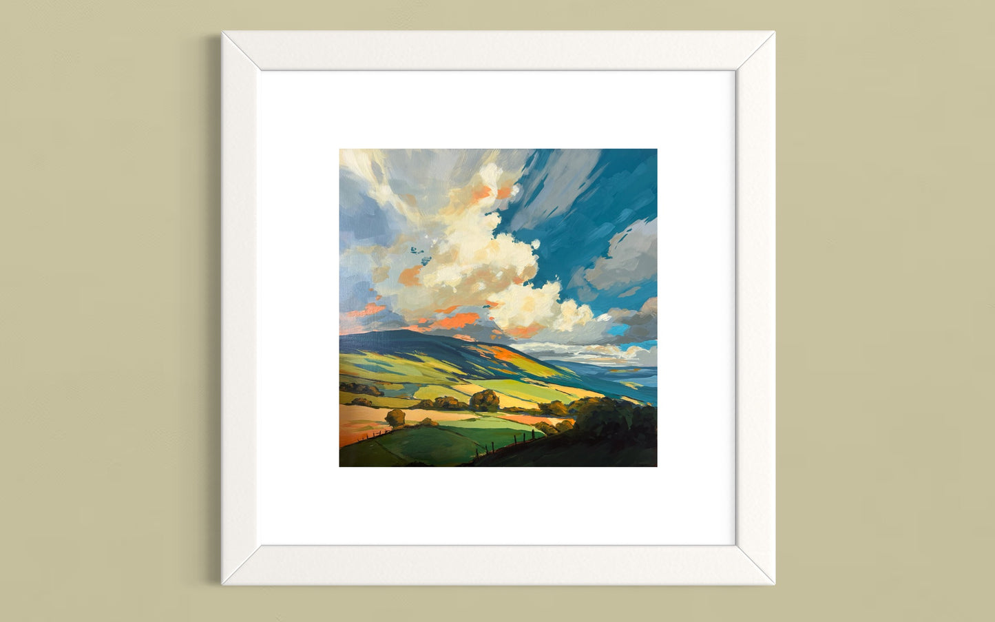 The Amber Hills - Limited Edition Fine Art Print