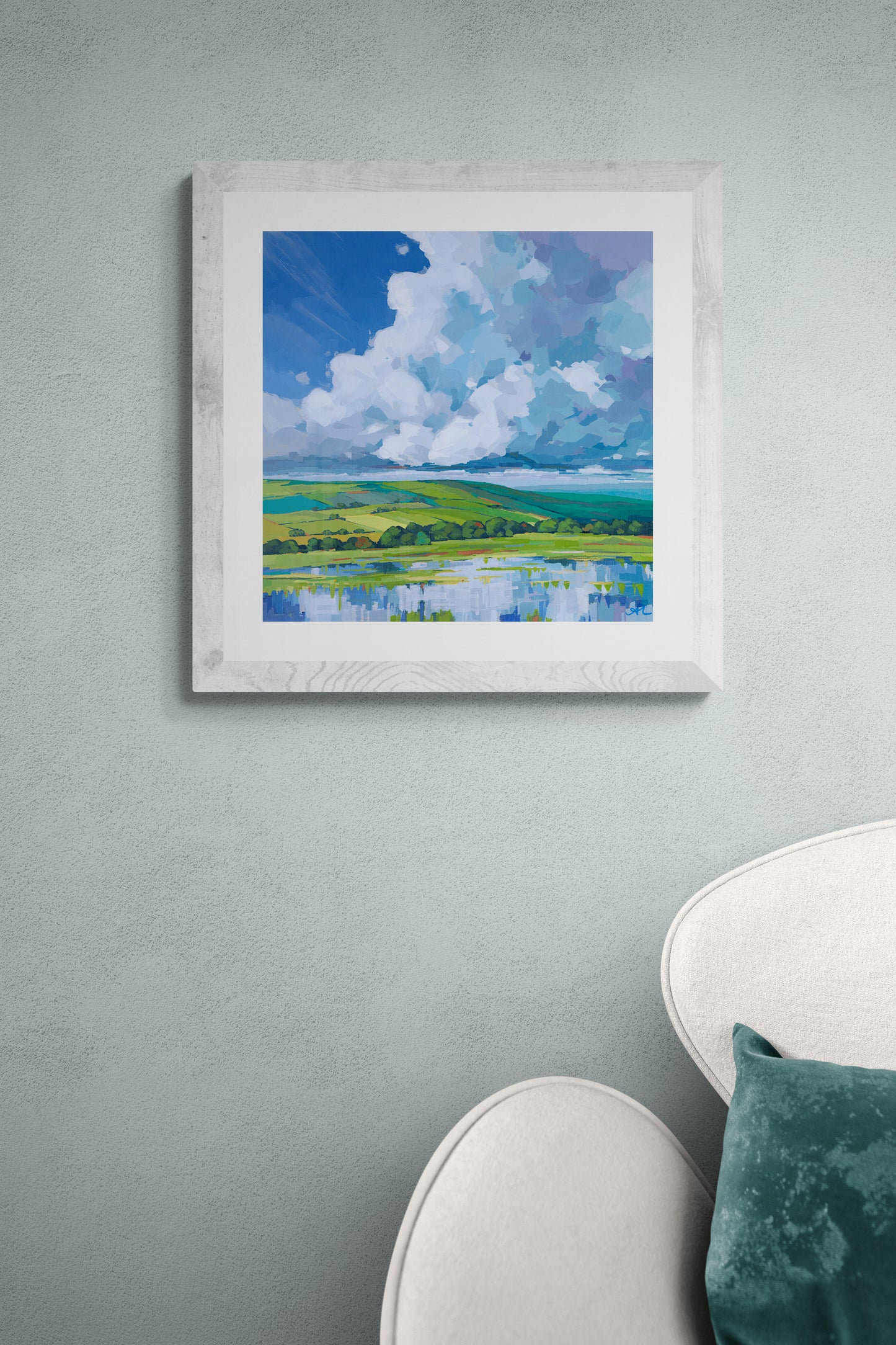 Reflections of a Wandering Wind - Contemporary British Landscape Fine Art Print