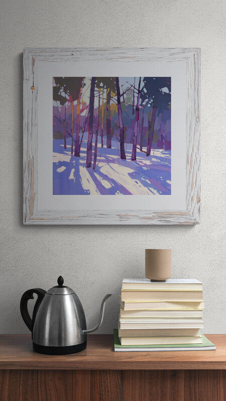 Winter Shadows - Fine Art Print