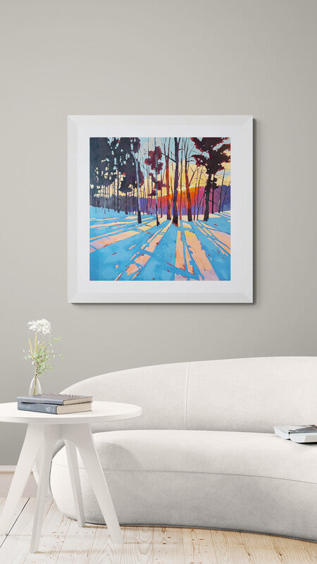 Winter's Last Light - Fine Art Print
