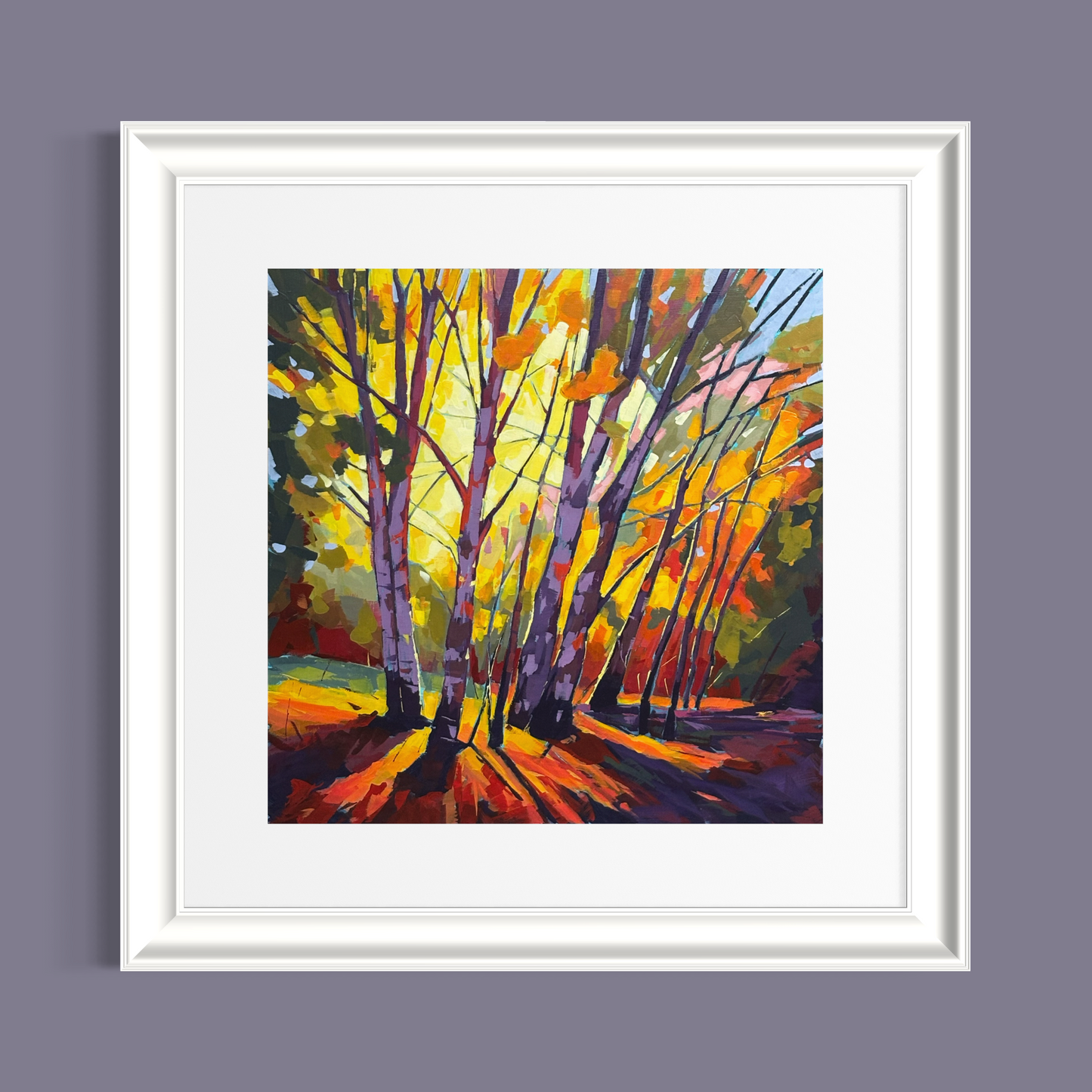The Forest Wears Red - Fine Art Print