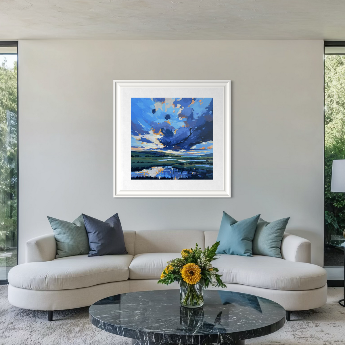 Celestial Echoes - Contemporary British Landscape Fine Art Print