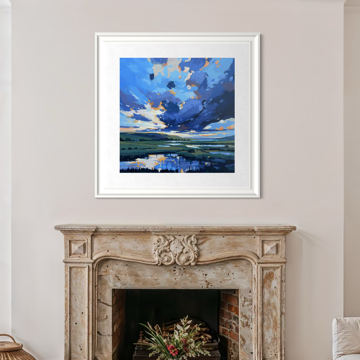 Celestial Echoes - Contemporary British Landscape Fine Art Print