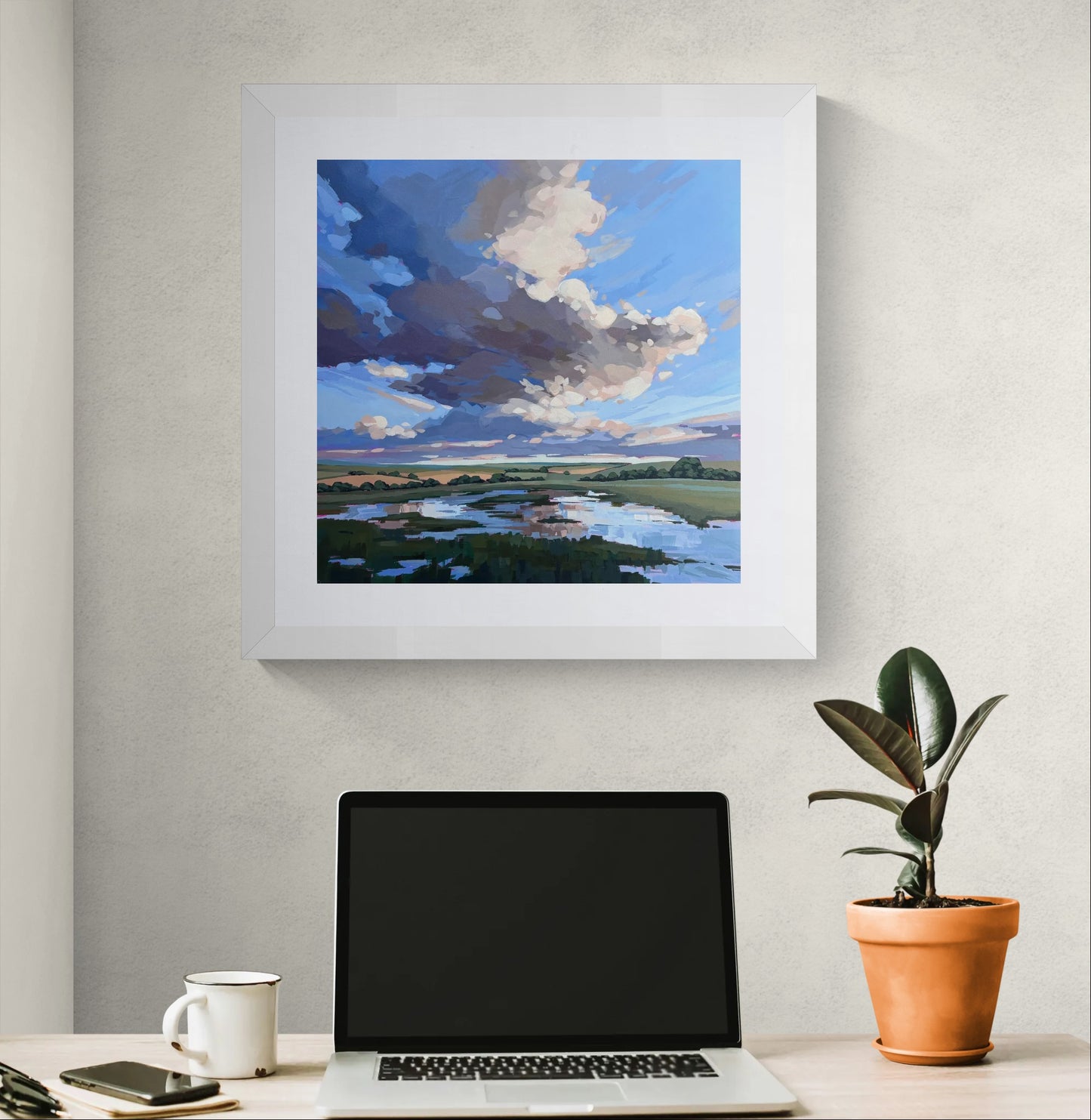 Cathedral of Clouds - Contemporary British Landscape Fine Art Print