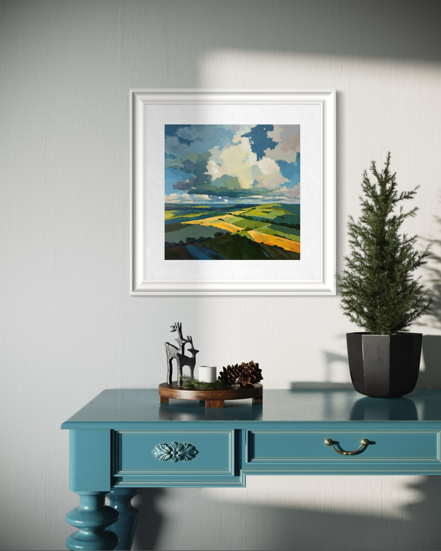 Cloudsong - Contemporary British Landscape Fine Art Print