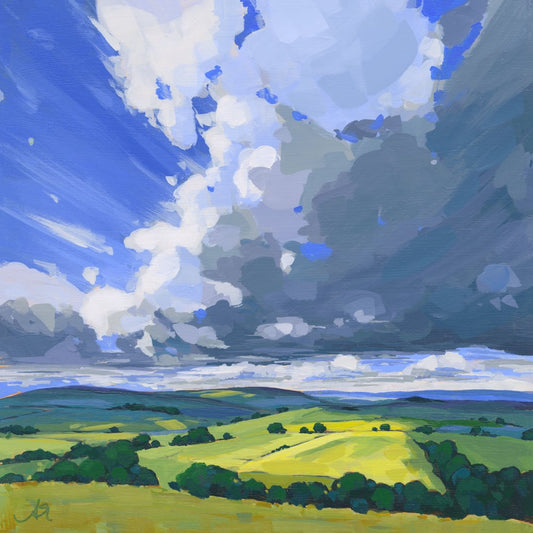 Fields Of Green And Gold - Fine Art Print