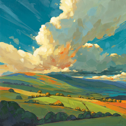 Gilded Fields - Limited Edition Fine Art Print