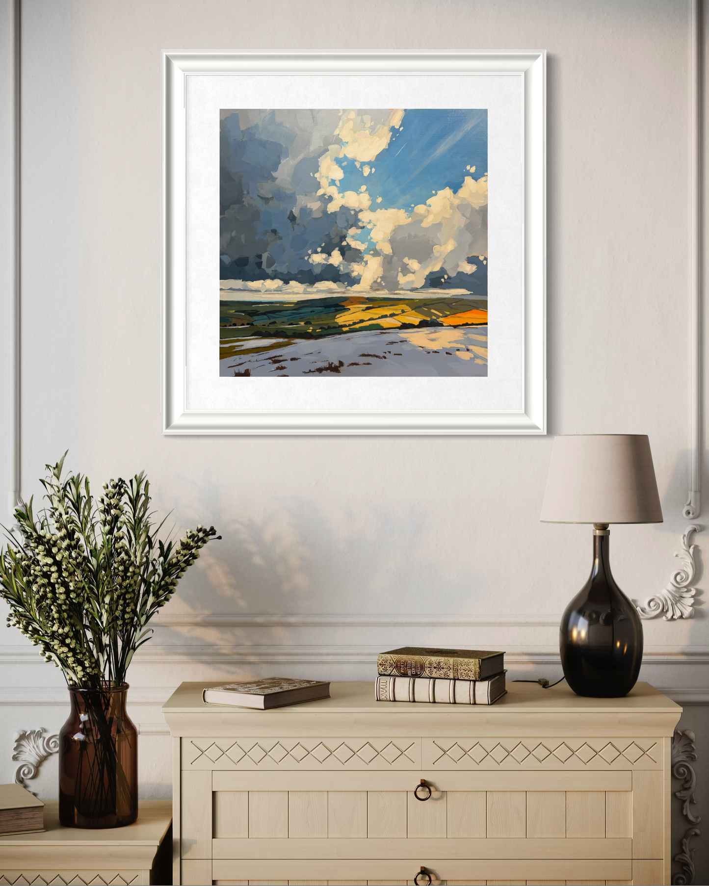 Light and Frost - Contemporary British Landscape Fine Art Print