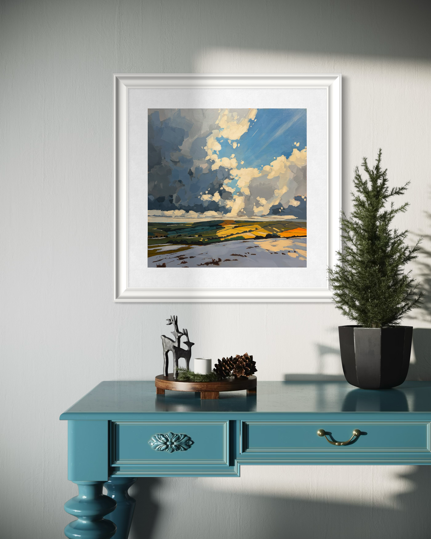 Light and Frost - Contemporary British Landscape Fine Art Print