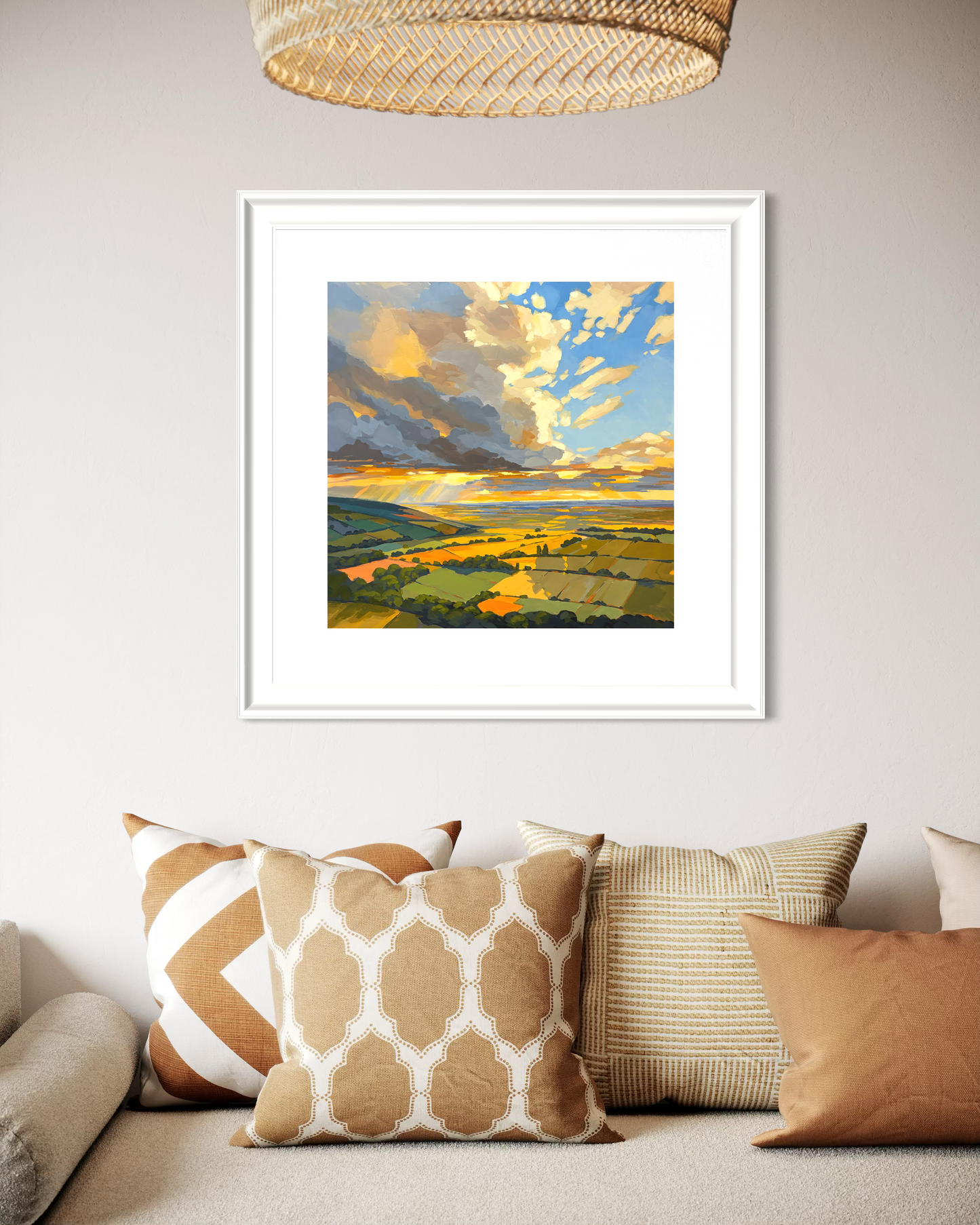 Intervals of Light - Contemporary British Landscape Fine Art Print