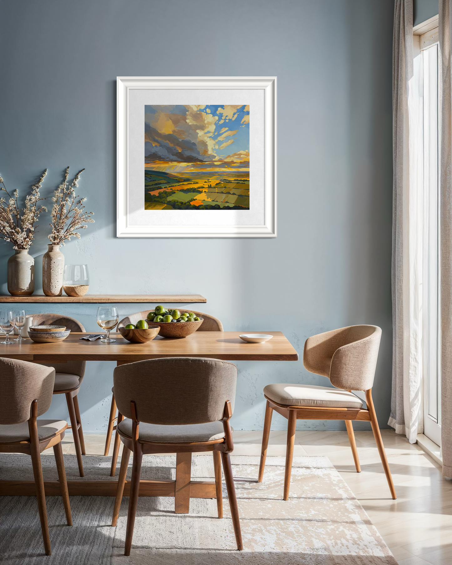 Intervals of Light - Contemporary British Landscape Fine Art Print