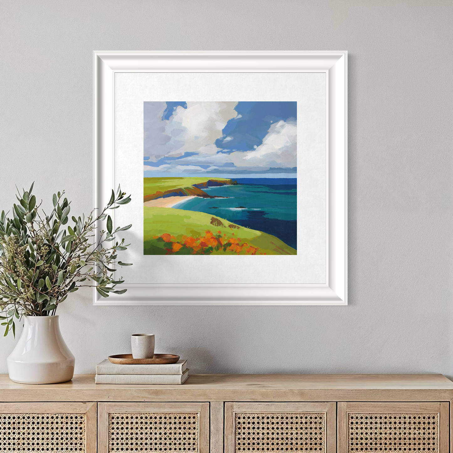 The Gentle Shore  - Contemporary British Landscape Fine Art Print