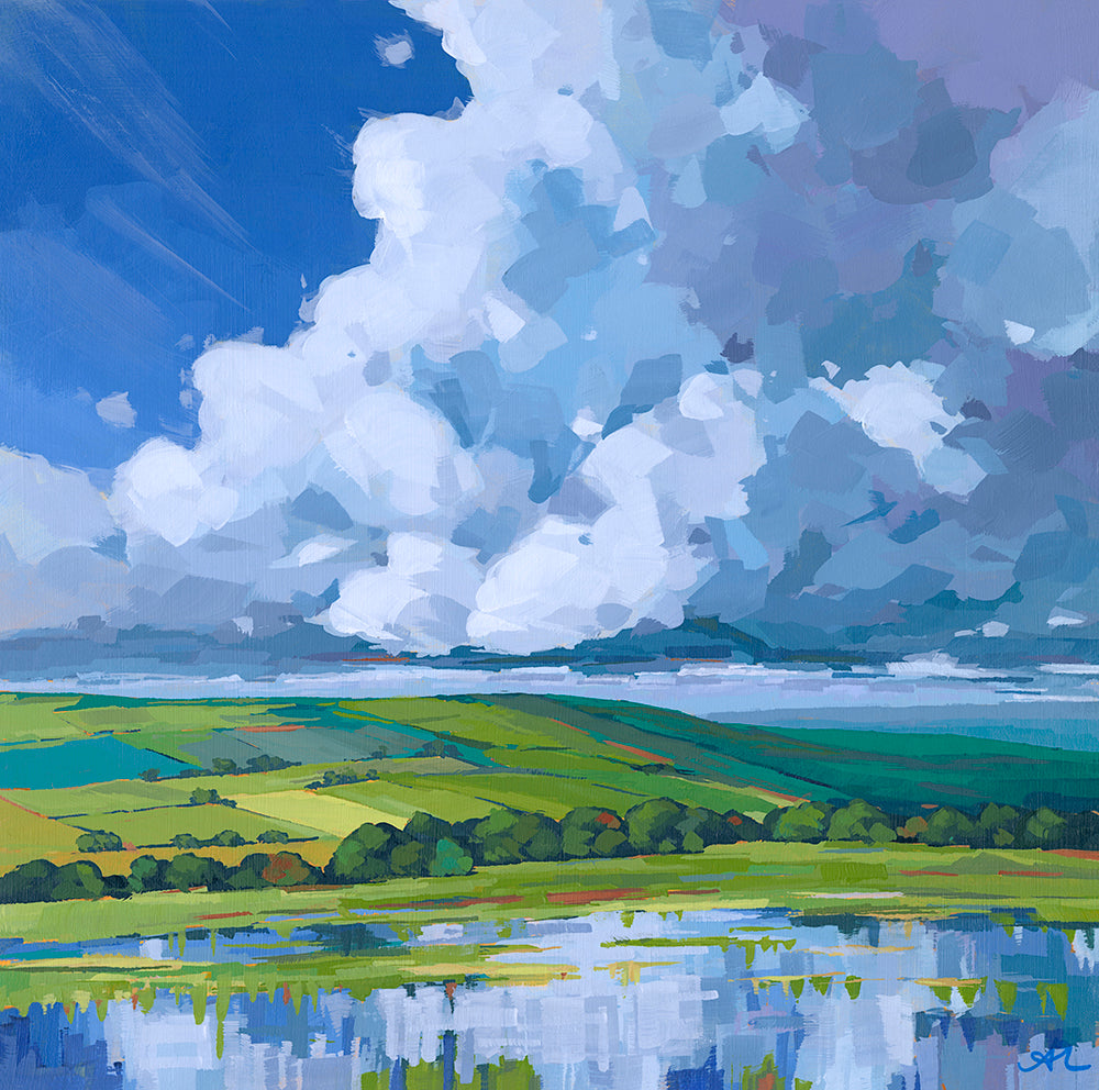 Reflections of a Wandering Wind - Contemporary British Landscape Fine Art Print