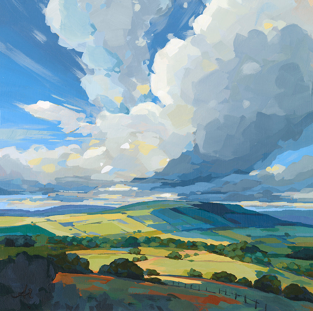 Tir a Nef (Land and Heaven) - Contemporary British Landscape Fine Art Print