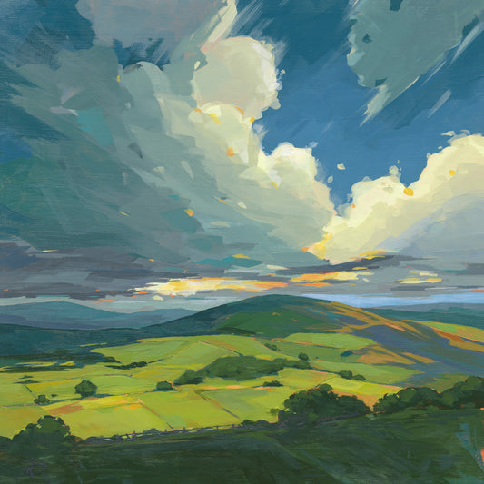 Where Hills Meet Skies - Limited Edition Fine Art Print