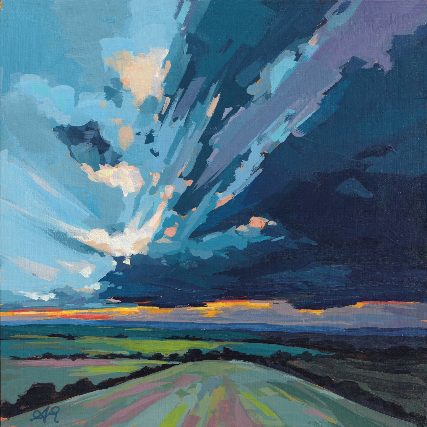 Where The Day Ends Gently - Fine Art Print