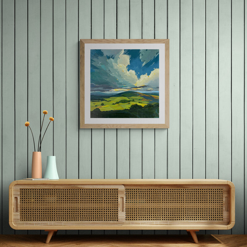 Where Hills Meet Skies - Limited Edition Fine Art Print